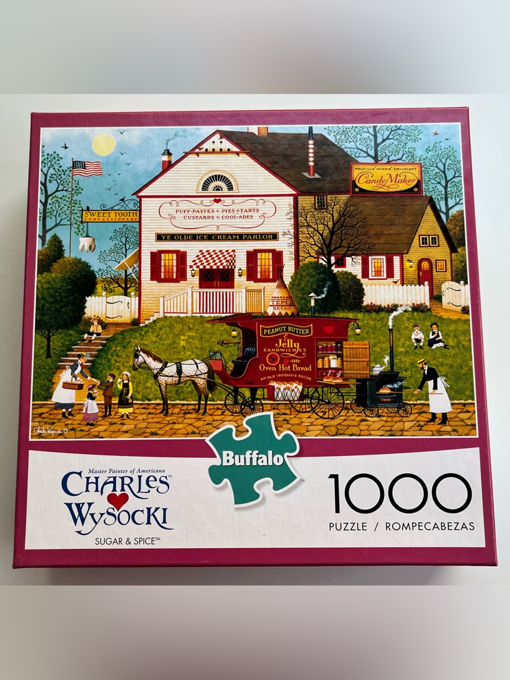 Charles Wysocki 1000-piece Puzzle (EUC)